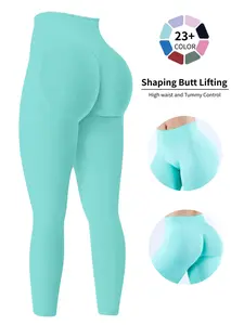 Women's Butt Lifting Leggings, High Waist Tummy Control Yoga Pants, Seamless Workout Leggings for Comfort & Style