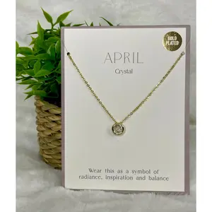 April Necklace - Elegant and Chic Women's Accessory