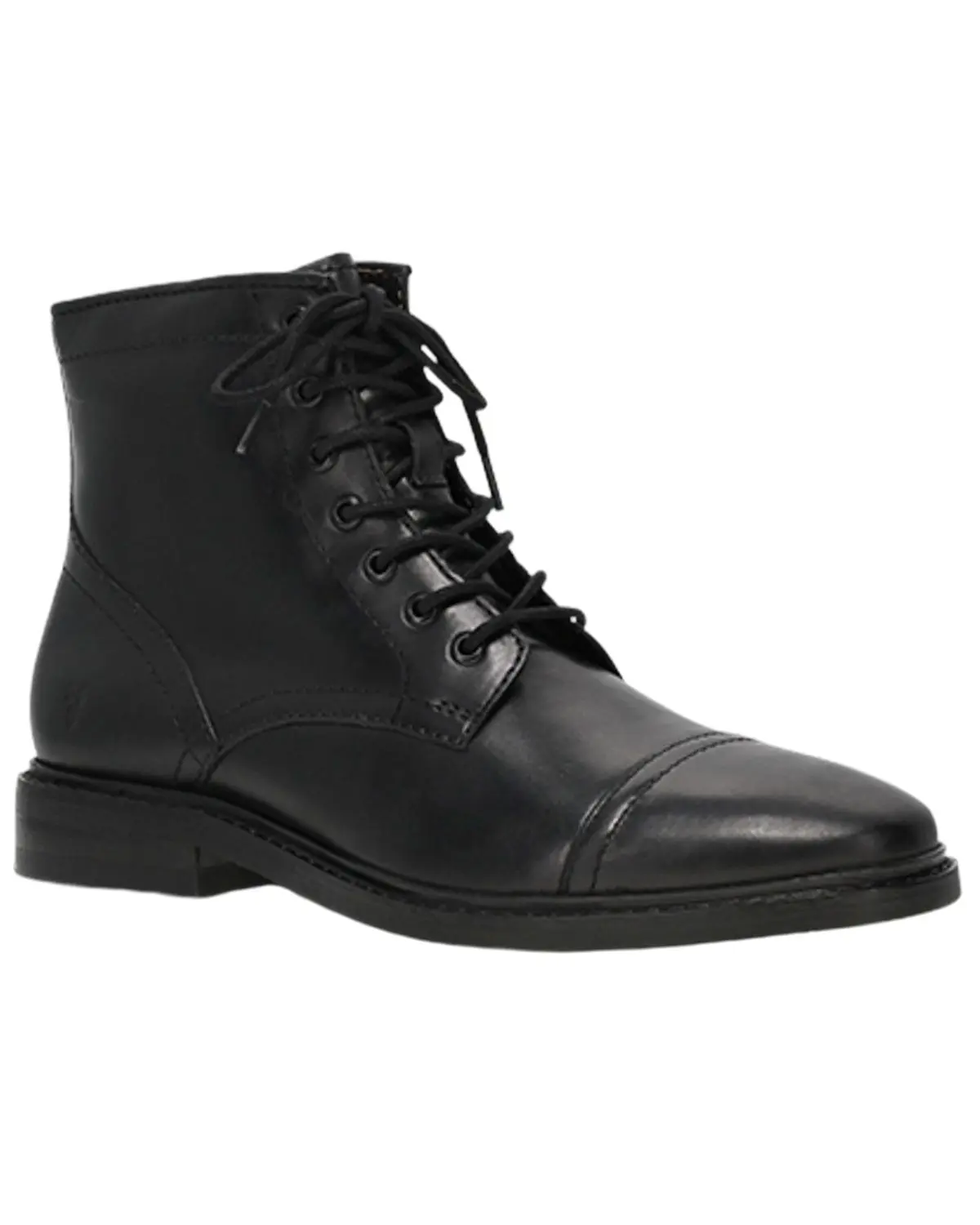 Frye Men's Men'S Paul Mid Lace Casual Boot Round Toe - Fr41942-Blac