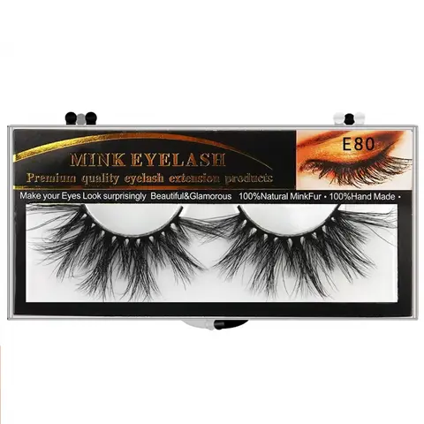 MEGEEN Women's Handmade Fake Eyelashes, HUAN YA Style Wispy Manga Lash Extensions - Reusable, Natural-Look Makeup Accessory, Eyelash Extensions