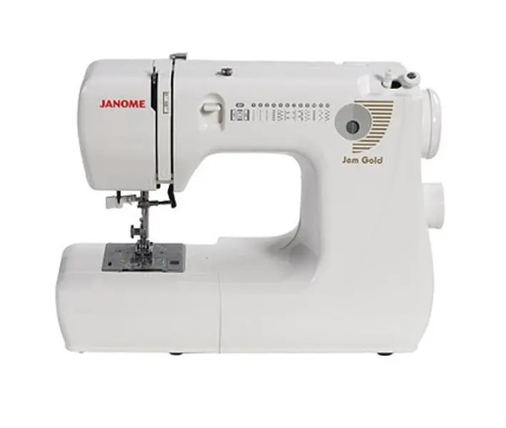 Janome Jem Gold 660 Sewing and Quilting Machine with Bonus