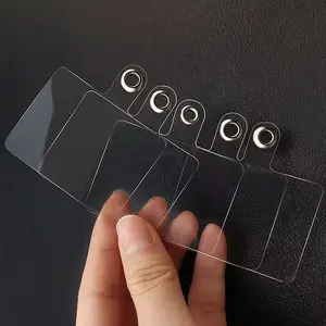 5pcs Phone Tether Tab, Transparent Phone Lanyard Tab, Phone Lanyard Patch Pad, Durable & Reliable Design, Mobile Accessories for all smartphones