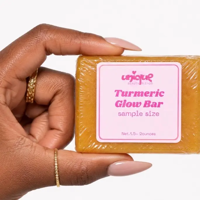 Sample Size Turmeric and Goat Milk Facial Cleansing Soap