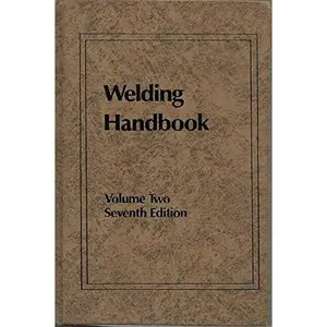 USED Book - Welding Handbook: Welding Processes, Arc and Gas Welding and Cutting, Brazing and Soldering, Vol. 2, 7th Edition by American Welding Society (Hardcover) - english