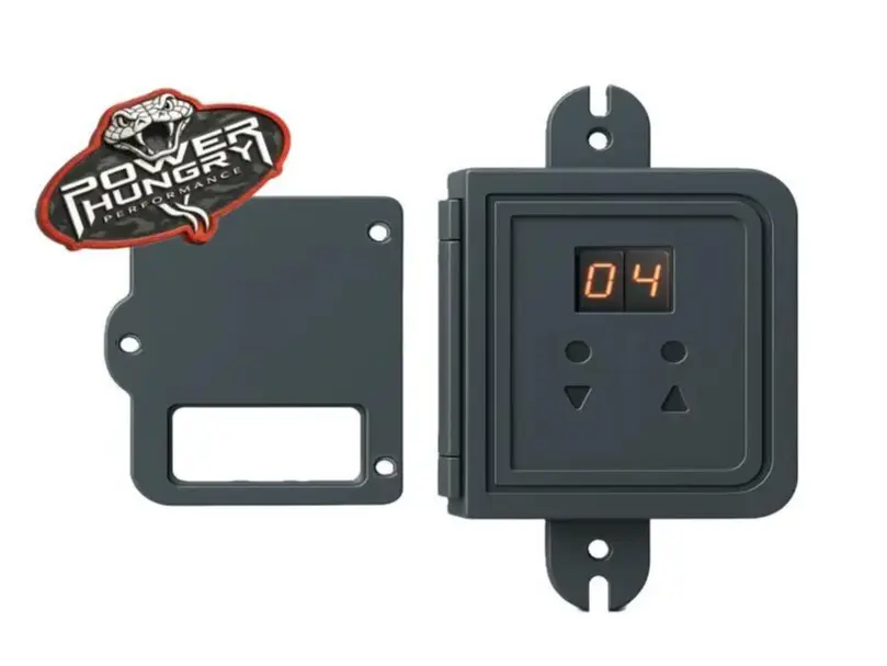 94-97 OBS Ford 7.3 Power Stroke In Dash Hydra Tuner Mount with OEM ...