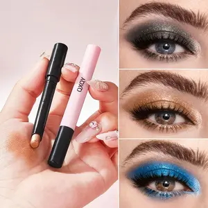 Radiant Eyeshadow Stick for Women, High Pigment Creamy Texture, Party Makeup with Shimmer and Glitter Effect, Essential for Everyday Charm, Highly Pigmented Shades