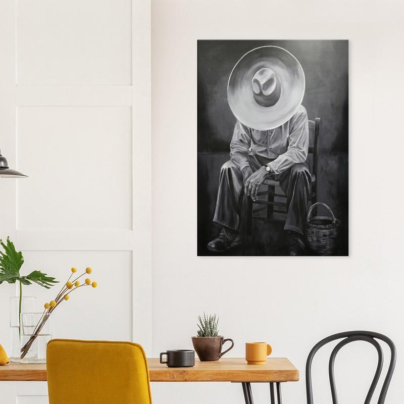 El Hombre  28x40″ Canvas Print