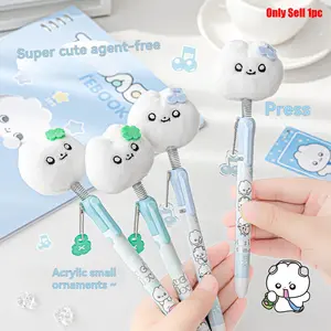 1PC Creative Fun Twistable Gel Pen, Quick-Dry Writing Instrument, Ideal for Exam Practice, Unique Design, Perfect Gift Idea