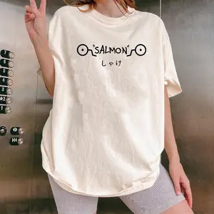 Vintage Inumaki Toge Salmon Anime Shirt, Manga Shirt, Cursed Markings, JJK gift, Inumaki Toge Shirt, Anime Lover Gift Shirt, Free Shipping