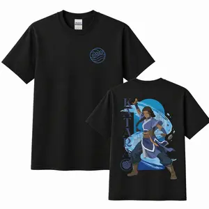 Katara Avatar The Last Airbender Graphic T-Shirt - Water Tribe Waterbending Anime Tee, Unisex Premium Cotton Shirt, Southern Water Tribe Aesthetic Top, ATLA Fan Gift Gear