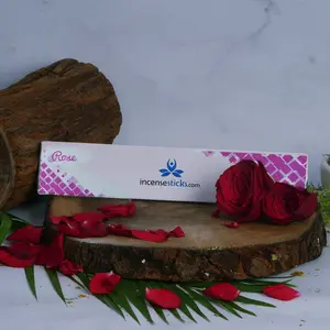 Rose Incense 10" inch 12 Sticks