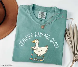 Daycare Teacher Comfort Colors® Shirt, Daycare Provider Childcare Director Shirt, Gift For Childcare Teacher Early Childhood Babysitter Gift Top Womenswear Medium T-Shirt