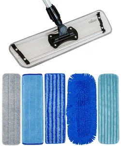 Don Aslett 18" Professional Strength Microfiber Mop Bundle