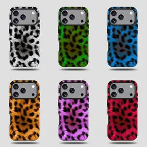 [ Smooth + Magnetic ] Leopard print magnetic phone case, compatible with iPhone 11-17. Beautiful phone case |   Shockproof phone case |   Smartphone case, a great gift for girls, protective cover, compatible