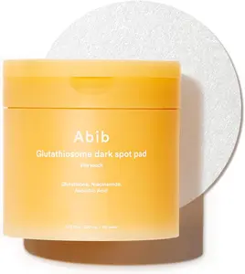Abib Glutathiosome Dark Spot Pad Vita Touch 60pads 4.90 fl.oz Korean Brightening Toner Pads with Niacinamide Glutathione Exosome LHA for Face Cleansing Exfoliation