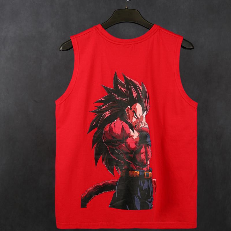 Urban Street Tee Tank Retro Unisex 80s 90s Dragon Ball DBZ Goku Oversized streetwear singlet muscle cotton outfits men short summer graphic t-shirts men's graphic tees Fits vacation outfits Anime tank tops men gifts