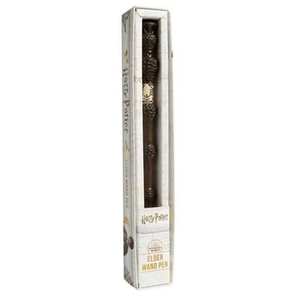 Harry Potter Elder Wand Pen - Designed to Look Like Elder Wand Collectible, Insight Editions General Merchandise, 0.15 lbs, 9.1in H x 1.4in L x 1.2in W (Books, Magazines & Audio - Literature & Art - Painting & Design)
