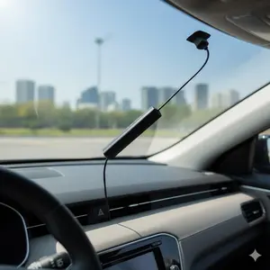 Boost Car Radio Signal & Clarity - Universal FM Antenna Amplifier for Vehicles, RVs & Boats. Eliminate Static, Enhance Reception, Easy Installation, Perfect for Road Trips, Commuting & Outdoor Adventures.