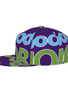 Women's Good Job Floral Embroidered Hip Hop Baseball Cap, Casual Style, Perfect for Daily Wear & Stylish