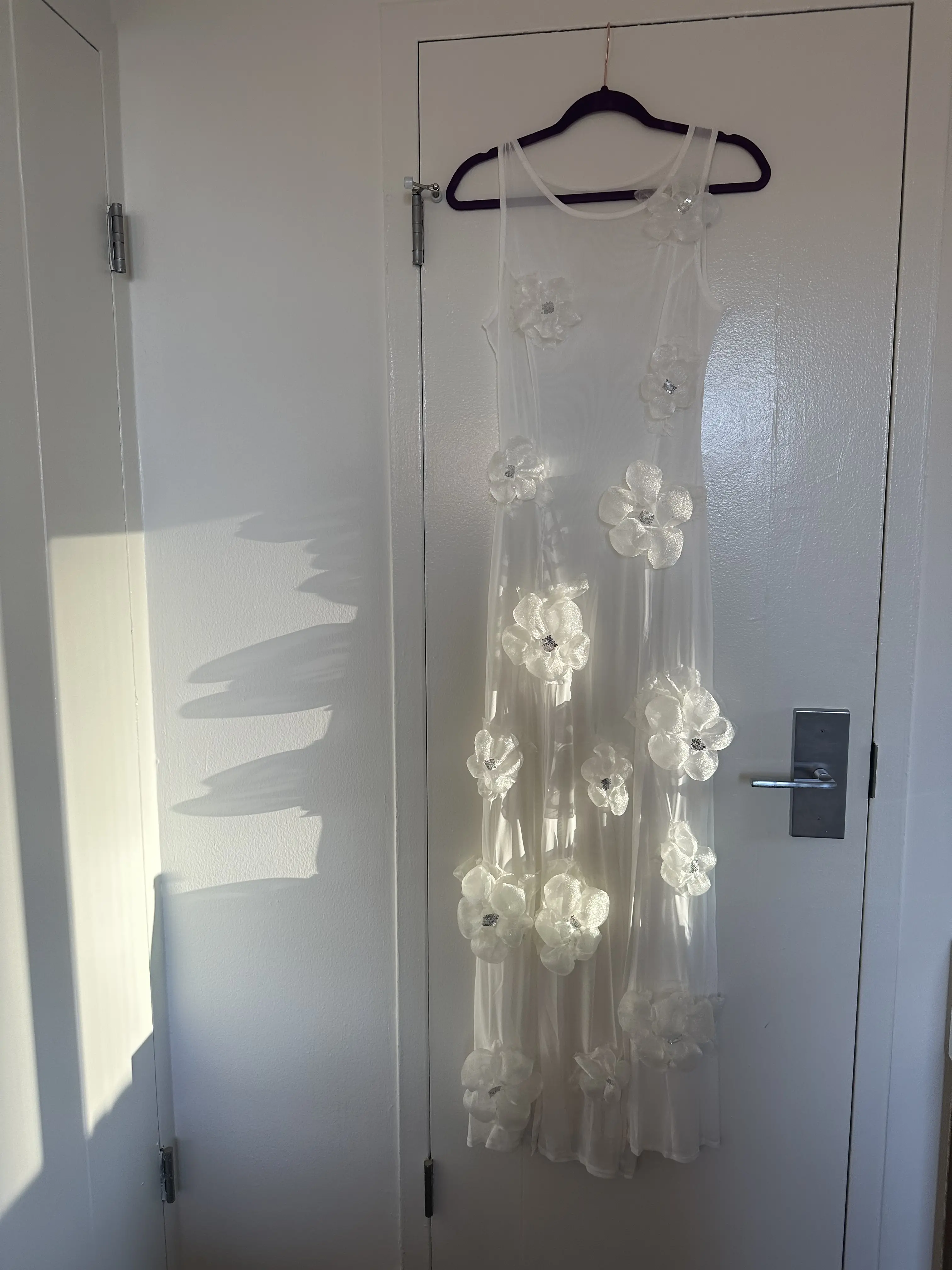 Harper Collective Superbloom Dress in Swan