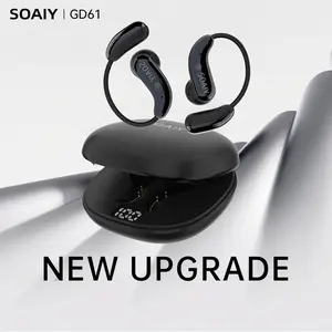 SOAIY EarBuds - Headphones Bluetooth with ENC Noise Isolation - 150H Playtime Wireless Earbuds Bluetooth 6.0, IPX5 Waterproof & Sweatproof Wireless Headphones, Headset Ideal Traveling Gadgets & Electronic Gifts for Men and Women fa