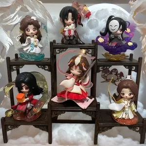 Heaven Official's Blessing The Splendor of Painting Series Blind Box Tian Guan Ci Fu Mystery Box Xielian & Huacheng Figure Toys