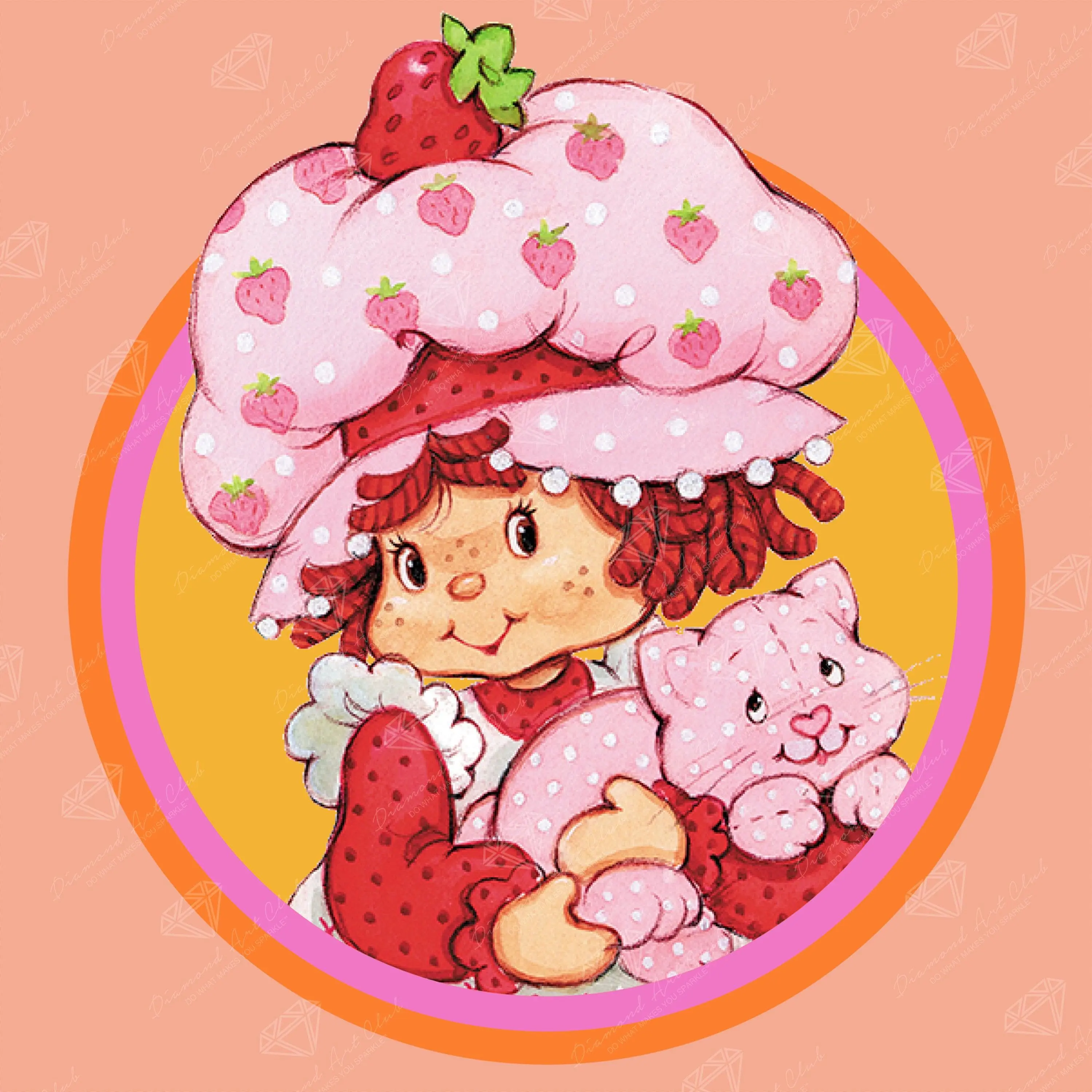 Diamond Art Club® Berry Best Buddies Diamond Painting Kit
