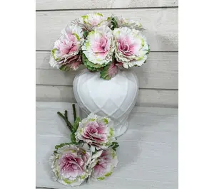 Simply Stunning Set of 3 Real Touch Cabbage Stems by Janine Graff