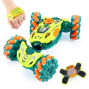 ALPHA GROUP Gesture Remote Control Car RC Stunt Car with 360° Flips 2.4GHz 4WD Lights Music Toy for Boys 5-12 Year Old Birthday Xmas Gift