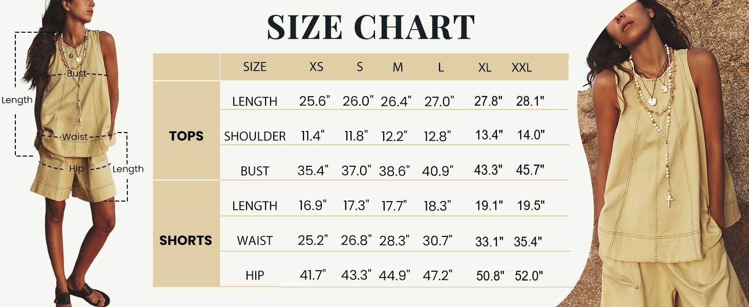 UANEO Womens 2 Piece Outfits Sleeveless Matching Sets A Line Tank Tops Contrast Stitching High Waist Shorts with Pockets #TikTokShopBacktoSchool