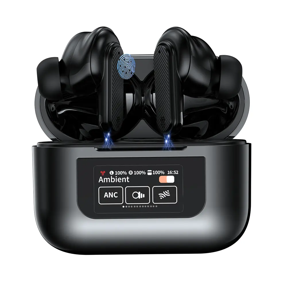 Wintory Wireless Earbuds, ANC Noise Cancelling Bluetooth Earphones with Smart Touch Charging Case, IPX5 Waterproof, 4.2g Ultralight for Sports, Travel