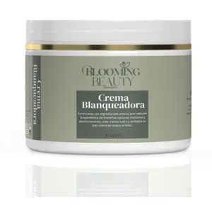 Blooming Beauty Crema Blanqueadora 250 ml - Moisturizer for Skin Care with Active Ingredients for a Radiant Complexion - Skincare