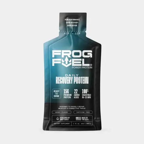Frog Fuel Power Protein - Daily Recovery Protein Shot - Total Body Recovery Protein