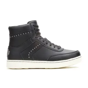 Harley-Davidson Footwear Womens Grady Lace Up Sneakers Shoes Casual - Black