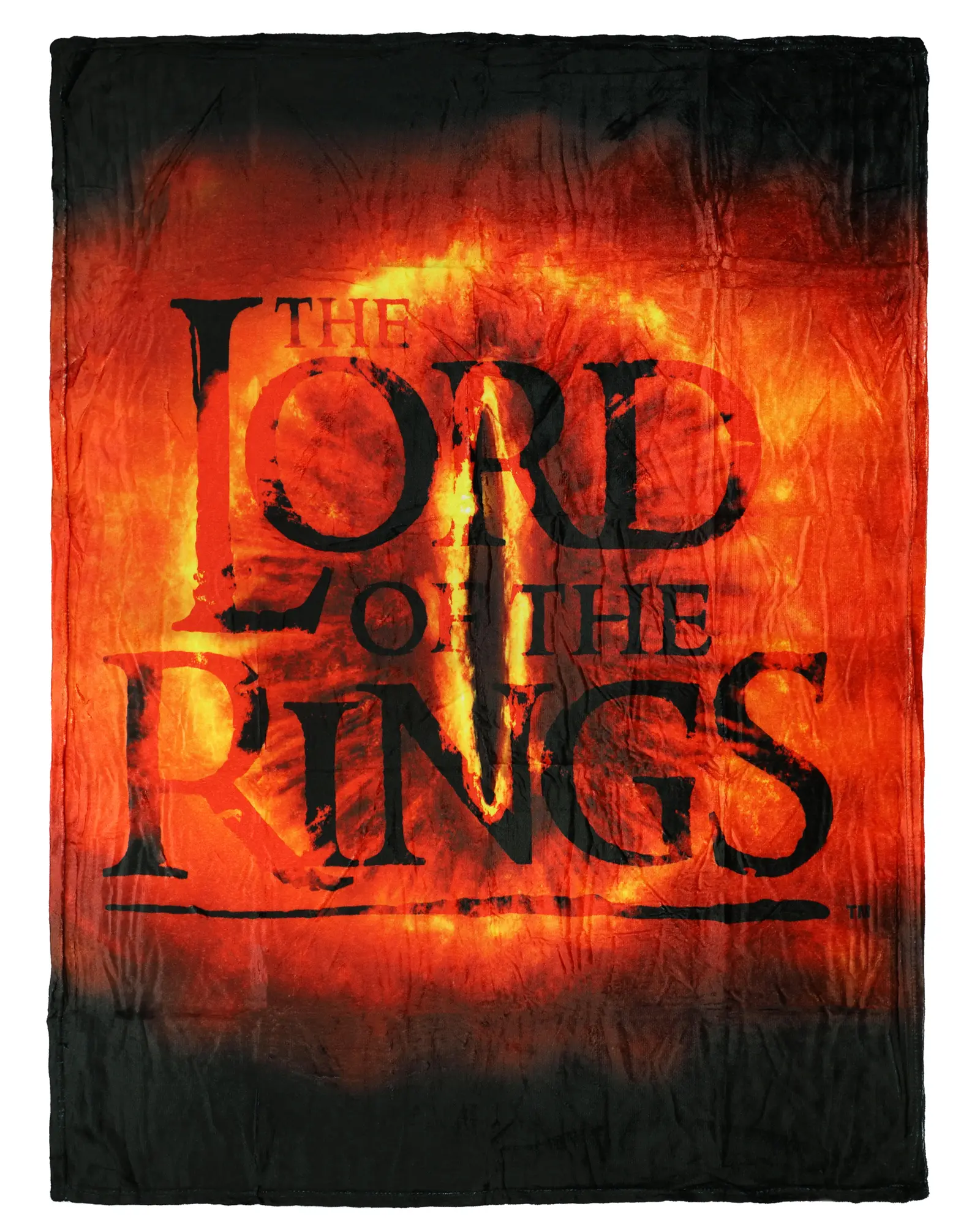 Lord Of The Rings Eye Of Sauron Burning Fire Design Blanket, Durable Lightweight Silk Touch Throw for Lord Of The Rings Fans, 46" X 60", Lords Of The Rings Fans