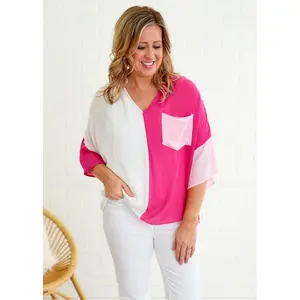 Where We Started Top - Hot Pink - FINAL SALE