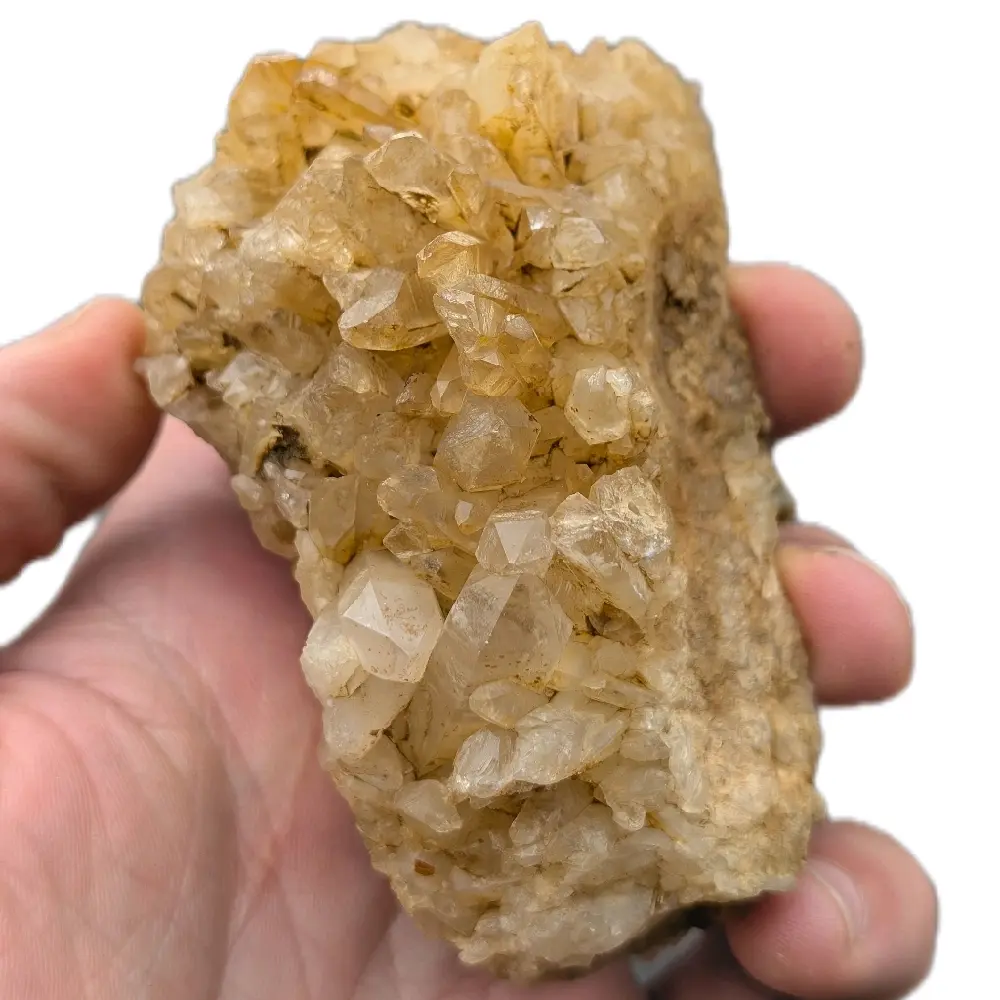 Maine Quartz Crystal "Golden Healer" Raw Quartz