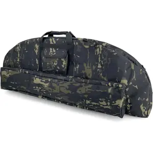 Compound Bow Case Soft Bow Padded Case Light-Weight Bow Carry Bag with Arrow Pocket