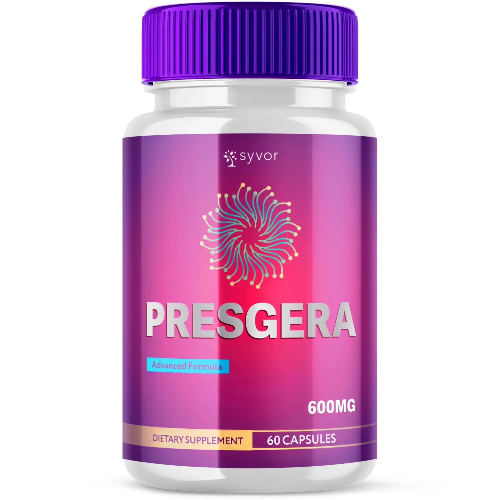 Presgera Advanced Nerve Support Formula Vitamin 60 Capsules