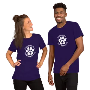 Paw Print Cross T-Shirt – Faith, Dogs & Adventure