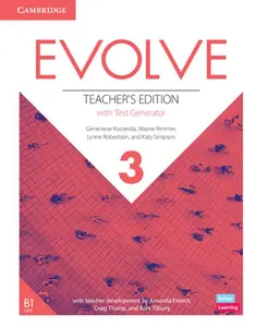 USED Book - Evolve Level 3 Teacher's Edition with Test Generator by Kocienda, Genevieve (Paperback) - english