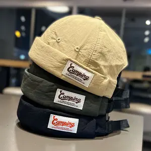 Quick-Dry Brimless Hat for Men and Women, American Style Hipster Hat, Watermelon Hat, New Summer Breathable Landlord Hat, Trendy Brand Melon Cap