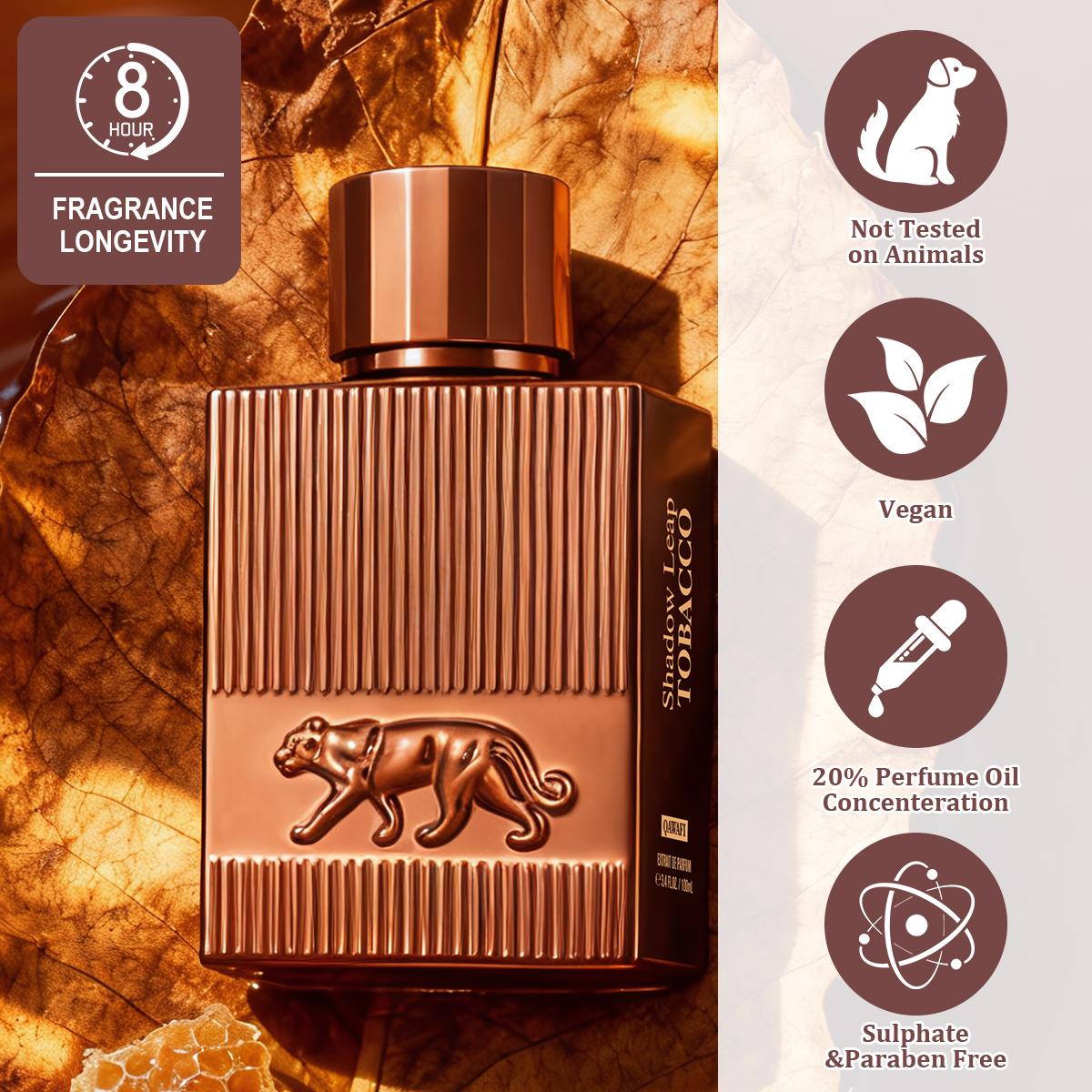Shadow Leap Tobac | Tobac & Honey | Extrait De Parfum 100ml | 8H+ Long Lasting Shadow Leap Tobac | Tobac & Honey | Extrait De Parfum 100ml | 8H+ Long Lasting