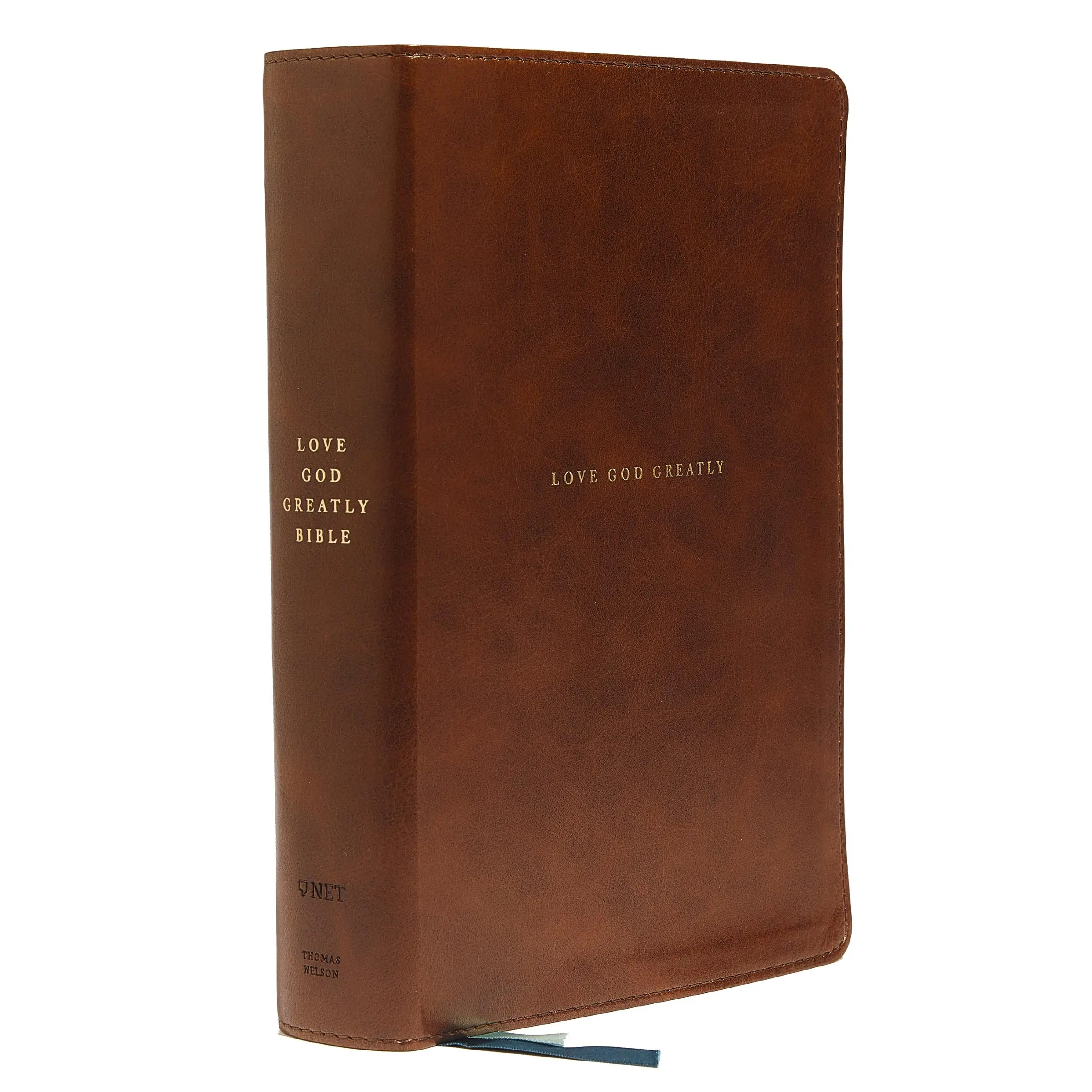 Love God Greatly Bible: A SOAP Method Study Bible for Women (NET, Brown Leathersoft, Comfort Print) by Love God Greatly||Thomas Nelson [Leathersoft Book]