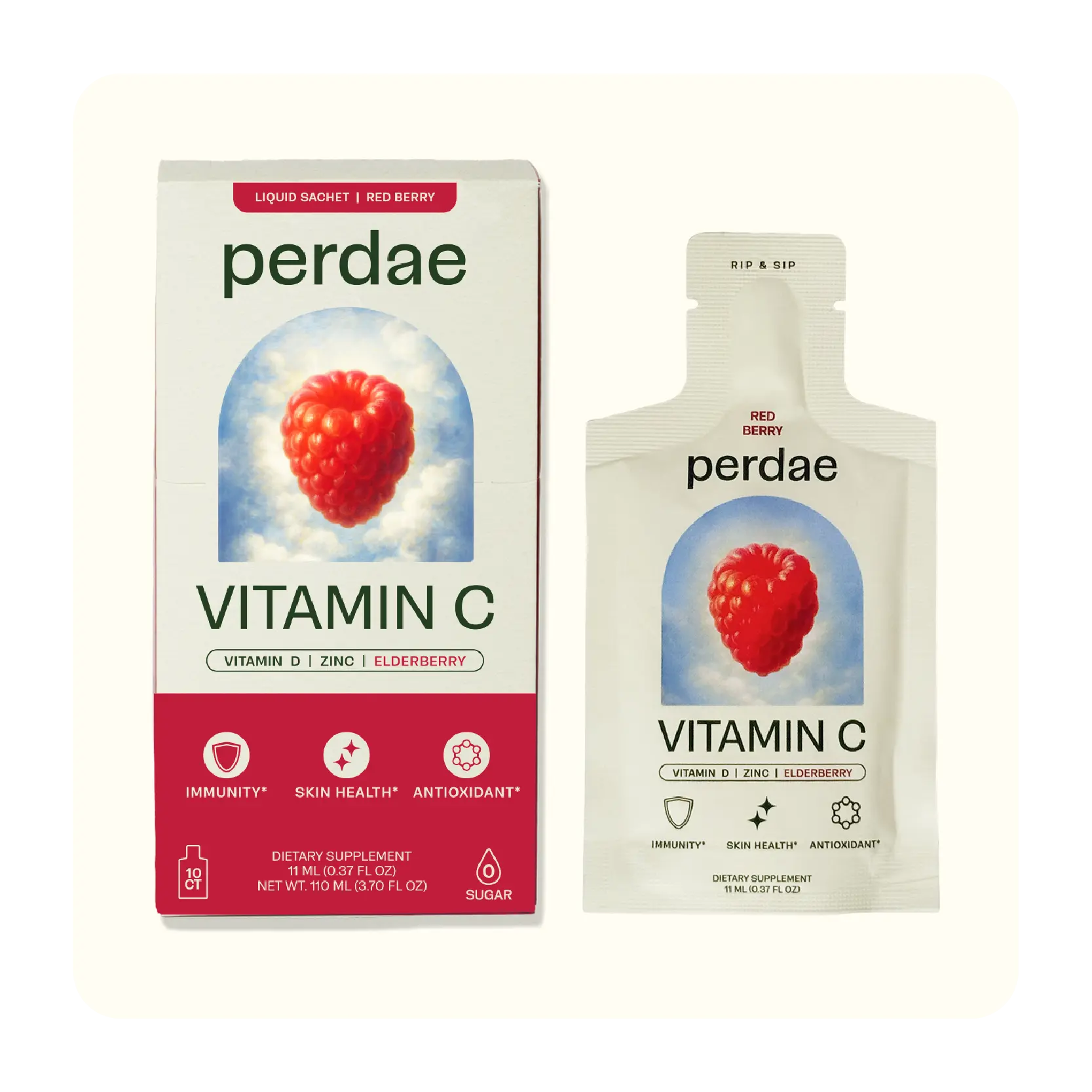 Liquid Vitamin C + Elderberry