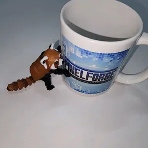 3D Printed Articulated Red Panda by MatMireMakes