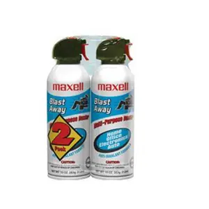 Maxell 190026 Ca-4 Canned Air 10Oz 2-Pack