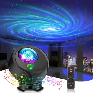 Star Night Light Projector - Starlight With Remote Control, Timer & Bluetooth Speaker, Aurora Borealis Galaxy Light for Bedroom, Kids