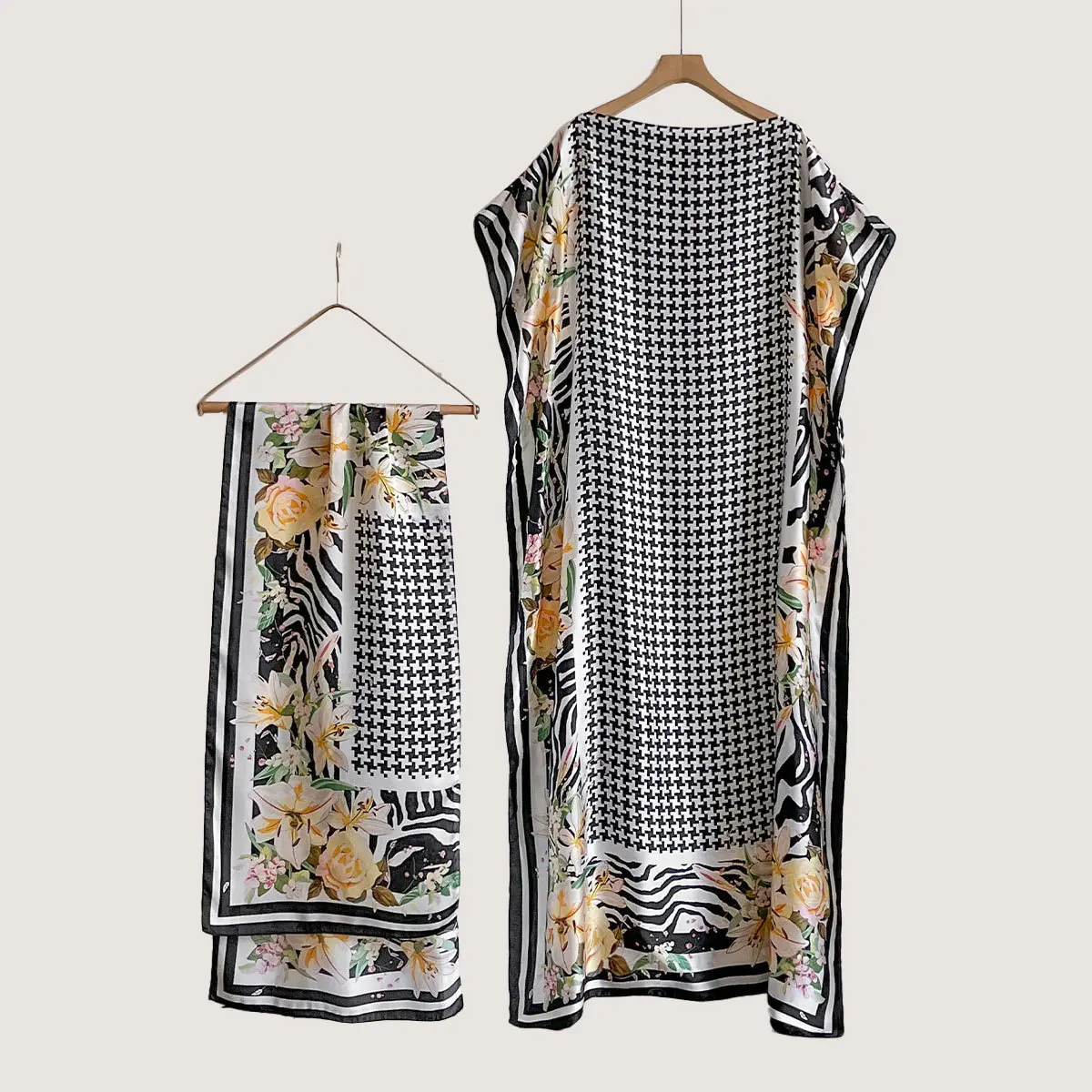 35  Thousand Bird Grid Black