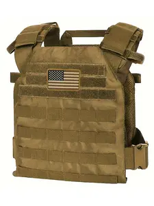 Lightweight Adjustable Vest, Training Outdoor vest for Outdoor Sports, Fashion Vest Bag for Daily Used Coyote, Tactical Lightweight Vest